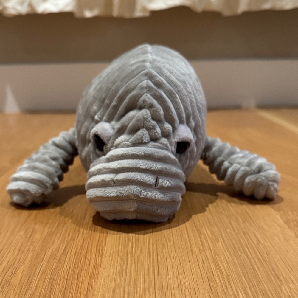 GANZ Gray Plush Reptile Toy